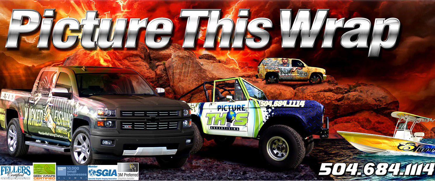 Vehicle Wraps, Graphics, Barricade Covers New Orleans LA
