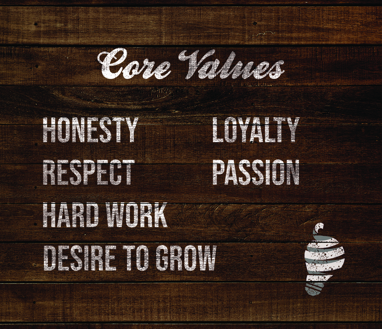 Core Values Sign